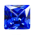 Nano blue sapphire dark square