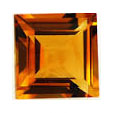 Nano citrine dark square