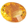 Nano citrine light oval