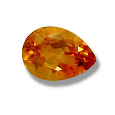 Nano Citrine Dark Pear