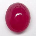 ruby cabochon