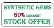 Synthetic gems stock offer